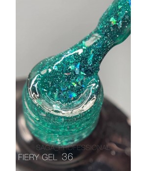 Гель-лак Saga Fiery gel №36, 8 мл TPO free